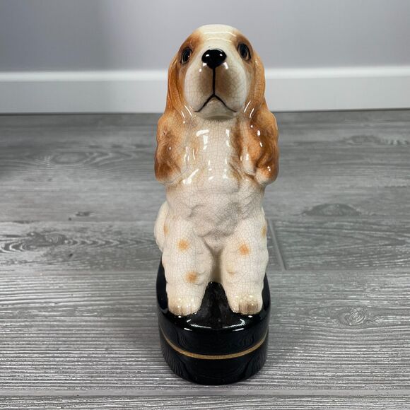 Vintage Takahashi 8in Cocker Spaniel Dog Porcelain Figurine Bookend Japanese - Picture 2 of 12